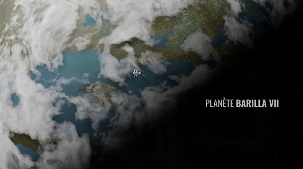 Panique dans l'espace — Planète Barilla VII, 3D environment for the web series